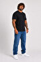 Plus Size Basic T-Shirt 11100 Black - 2