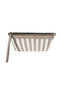 Sofia Canvas Striped Women's Portfolio & Clutch Handbag Mink - 5