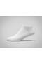 Men's Seamless Cotton Bootie Socks 6-Pack Invisible Daily Comfortable White - 2