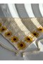Bohemian Knitted Sunflower Figured Cotton Bandana Scarf - 7