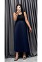 Leather Look Straight Pleated Skirt - 4