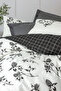 Balance Ranforce Double Duvet Cover Set Ohia Anthracite - 2
