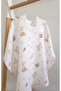 Junior Bunnies 100% Cotton Muslin Children's Poncho 2-5 Years |   Hooded Bath, Pool & Beach Poncho |   Bunnies Patterned