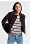 Brown Faux Suede Jacket Regular Fit / Normal Cut 1110829-70240 - 2