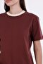 Contrast Collar Basic T-Shirt - 3