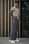 Men's Premium Jogger Relax Fit E.Black Linen Trousers - 4