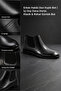 Men's Genuine Leather Winter Boots |   Cowhide Inside and Out, Classic & Comfortable Everyday Boots - 3