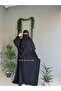 Tesettür Asel Suit Dress Souffle Veil 3-Piece - 6