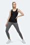 Vladlen Women's Slim Fit Sleeveless Black Tank Top - 7