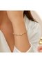 Xuping Gold Color Zircon Stone Heart Detailed Women's Bracelet I Stylish and Elegant Touch I Special Boxed - 5