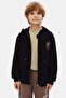 8-14 Years Old Street Style Boys' 3-Piece Set-Black - 2