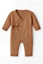 Baby Kimono Lace-Up Knitted Jumpsuit Knitwear 0-1 Years Unisex
