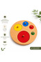 Colorful Circles Shape Plate - 2
