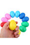 12Pcs Egg Shakers Musical Instruments Percussion Egg for Kids Toys Plastic Easter Egg Shaker for ... - 8