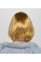 Gold Color Straight Cut Blunt Party Wig Short Fake Hair (5263) - 2
