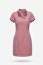 Halter Neck Mini Dress with Window Detail - 6