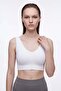 V-neck seamless sports tank top