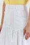 Buttoned Pocketed T-Shirt Skirt - 6