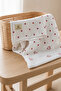 2 Pieces 100% Cotton Heart Muslin Blanket – 85X85 cm
