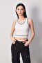 Ribbed U-Neck Bodysuit