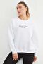 3 Thread Manhattan Printed Crew Neck Sweatshirt