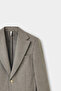 سترة Ds Damat Slim Fit من قماش المنك المضلع - 6
