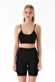Seamless Covered Bustier with Corded Strap - 8