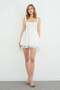 Mini Lace Detailed Dress - 5