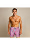 Anchor Men's Swim Short with Three Pockets, Mesh Inside, Elastic and Laced Waist - 2