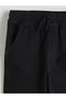 Two Mt Shop Quality Lcw Kids Black Elastic Waist Boys Jogger Jean Pants - 3