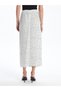 Alita City Lcw Vision White Polka Dot Long Women's Skirt with a Difference - 4