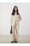 Trendlucky Women's Wide Leg Pants with Elastic Waist and Difference in Color