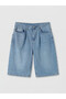 Xside Indigo Loose Fit Men's Jean Shorts - 5