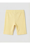 Nevavm Farkıyla Baby Girl Ribbed Short Leggings - 3