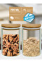 Storage Bag with Wooden Lid and Jar Appearance (10 Pieces - 700 ml) - 6