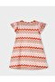 Girl's 3926 Zigzag Dress Gkm0164 - 5