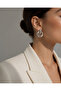 Modern Couple Look Hoop Earrings - 2