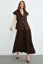 Belt Detailed Vest Skirt 2-Piece Set