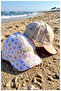 0-18 Months Baby Sun Hat - Cute Rabbit and Sun Pattern Cotton Baby Cap (Size 43-46 cm) - 6