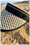Women's Straw Visor Hat - Adjustable Sports and Beach Visor with Black Stripe (57-58 cm) (100% Paper) - 8
