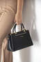 Black - Black Nv913 Women's Clutch Bag - 2
