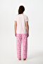 Pink Weekends Floral Short Sleeve Pants Pajama Set - 5