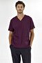 Plum Silva Luxury Lycra Doctor Nurse Single Top Jersey - 3