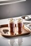 2-Piece Origami Glass Model Borosilicate Cold Coffee Cocktail Soft Drink Glass 300 ml - 2-Piece Glass Straw Gift - 3