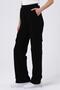 Wide-Lette Sweatpants with Cargo Pockets (B22-14600) - 3