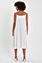 TIE-DETAIL STRAP MIDI DRESS (B23-00133) - 5