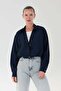 Basic Body Detailed Necklace Shirt - 4