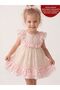 Hazel Embroidered Lace Detailed Girls' Holiday Dress
