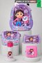 X Dekomus Licensed Gabby’S Dollhouse Meow Magic Collection Kindergarten, Thermos, Lunchbox and Pencil Bag