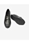 33650 Zn Leather Comfort Casual Women's Shoes Black - 5